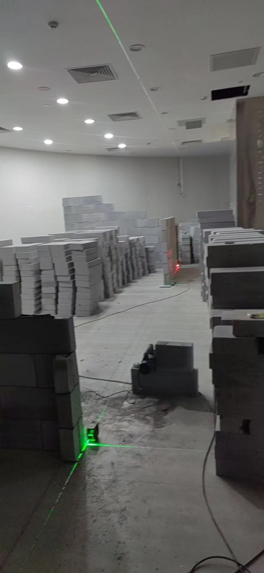 轻质砖隔墙施工现场参考